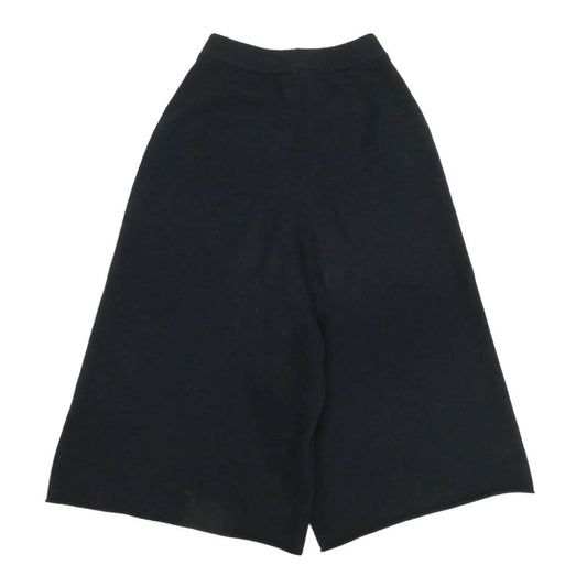 Chloe クロエ 16AMS-01-16A500 カシミヤ100％ クロップド ニット パンツ 中国製 ダークネイビー系 NAVY S【中古】