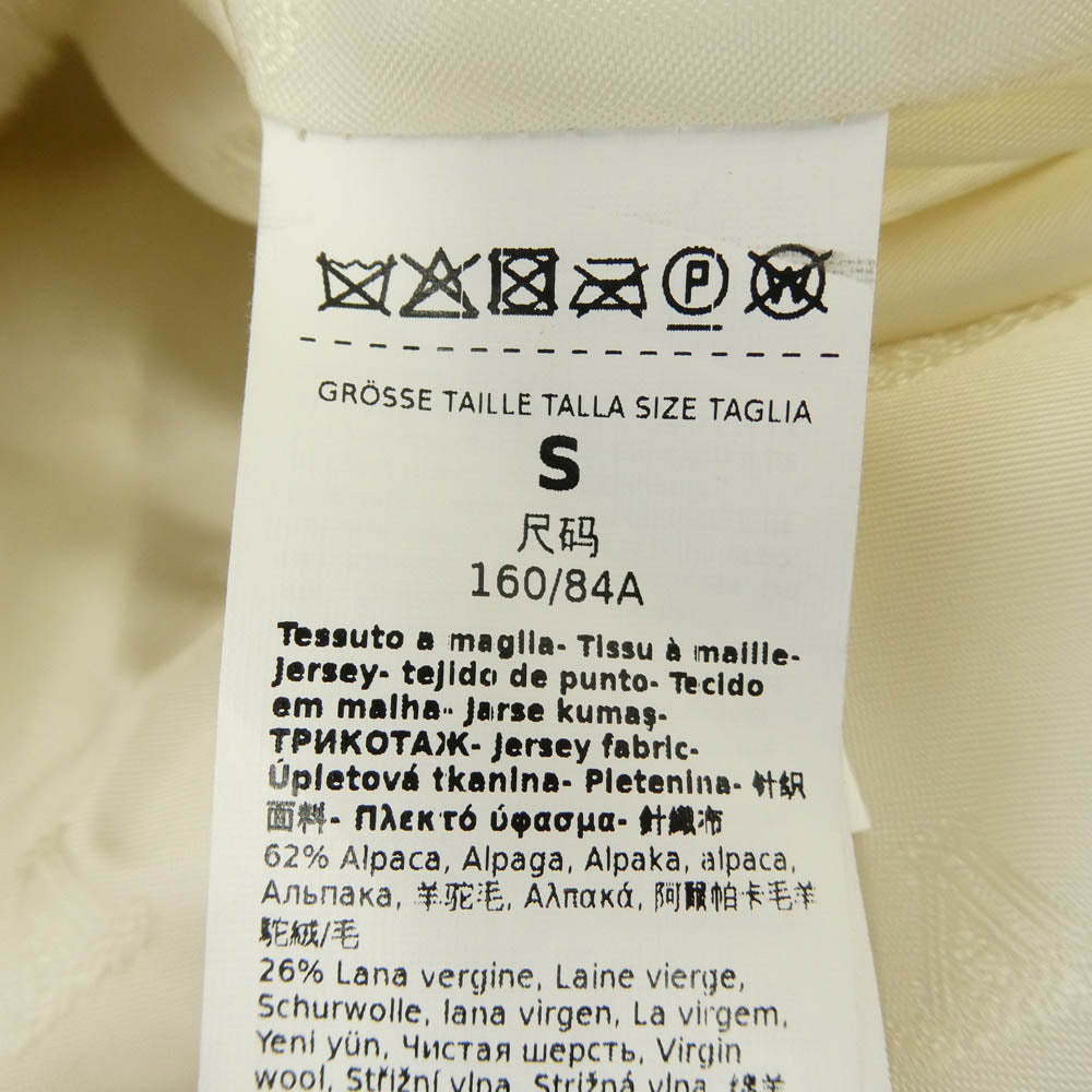 MAX MARA マックスマーラ 24110810416 OLGA SHORT TEDDY BEAR ICON COAT オルガ テディベア アイコン ショート コート ホワイト系 S【中古】