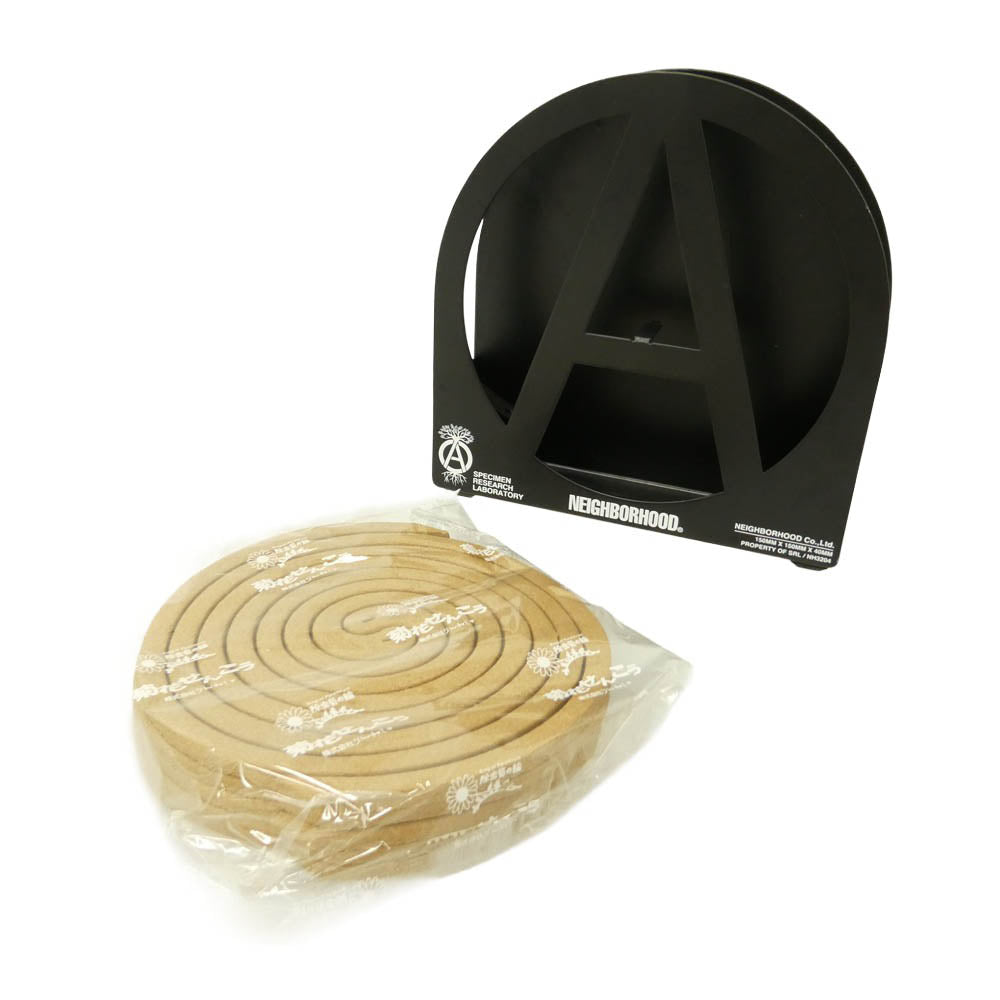 NEIGHBORHOOD ネイバーフッド 26SS 261WFNH-AC01 SRL . MOSQUITO COIL STAND モスキート コイル スタンド お香立て 蚊取り線香 ブラック系【新古品】【未使用】【中古】
