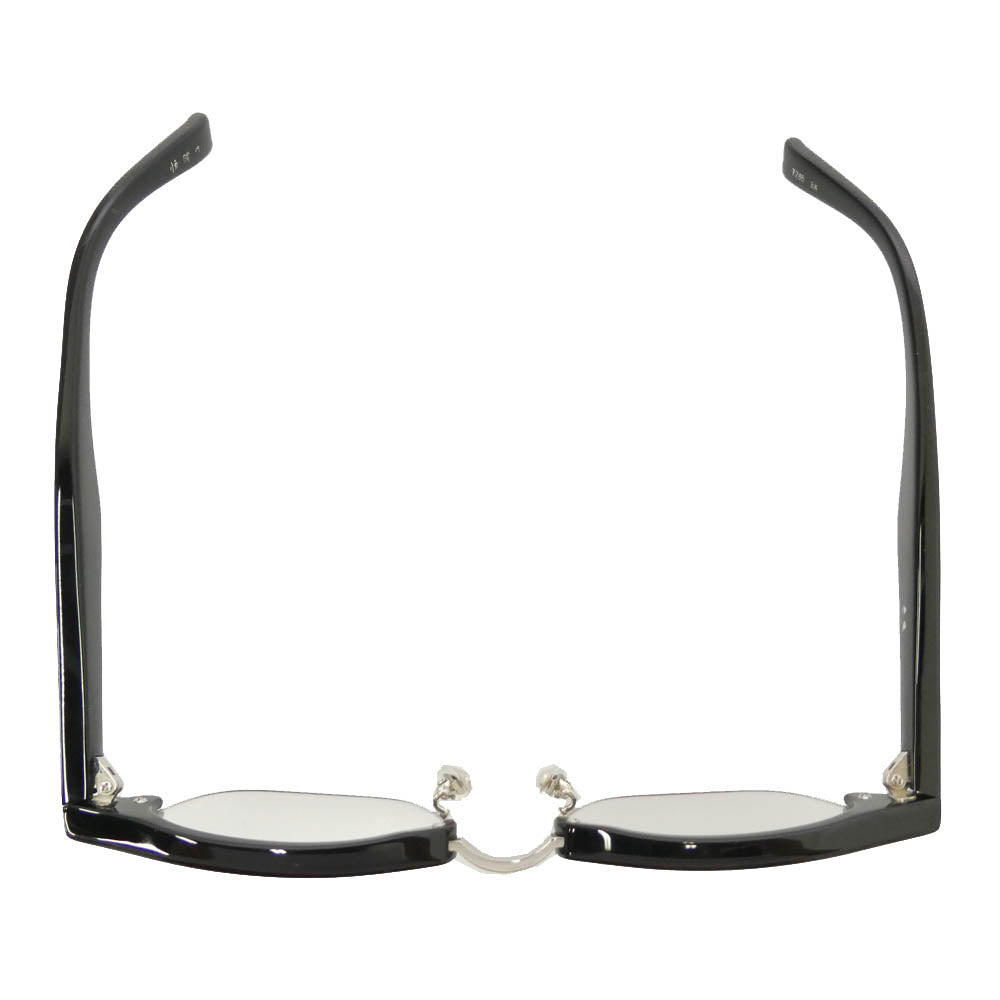 T-265 恒眸作 サーモント メガネ 眼鏡 アイウェア 51□19-147 ブラック系【中古】