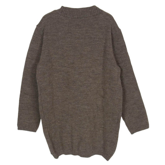 DJANGOATOUR ジャンゴアトゥール DN-15 classic knit longcardigan クラシック ニット カーディガン ダークブラウン系 2【極上美品】【中古】