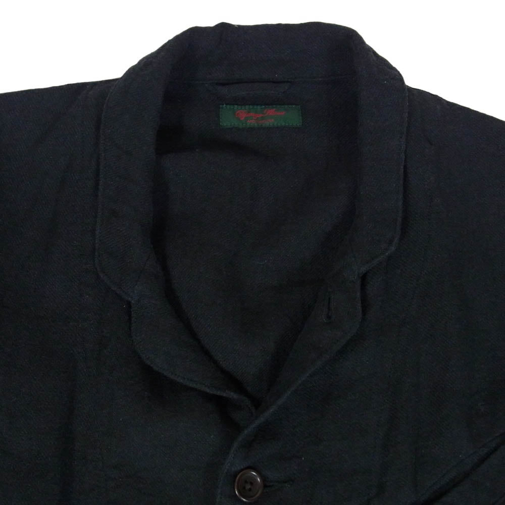 DJANGOATOUR ジャンゴアトゥール D-AL-J09 リネン 5ボタン ジャケット ブラック系 38【中古】