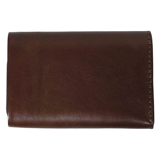 HERZ ヘルツ WS-10 レザー ミドルウォレット 財布 ブラウン系【美品】【中古】