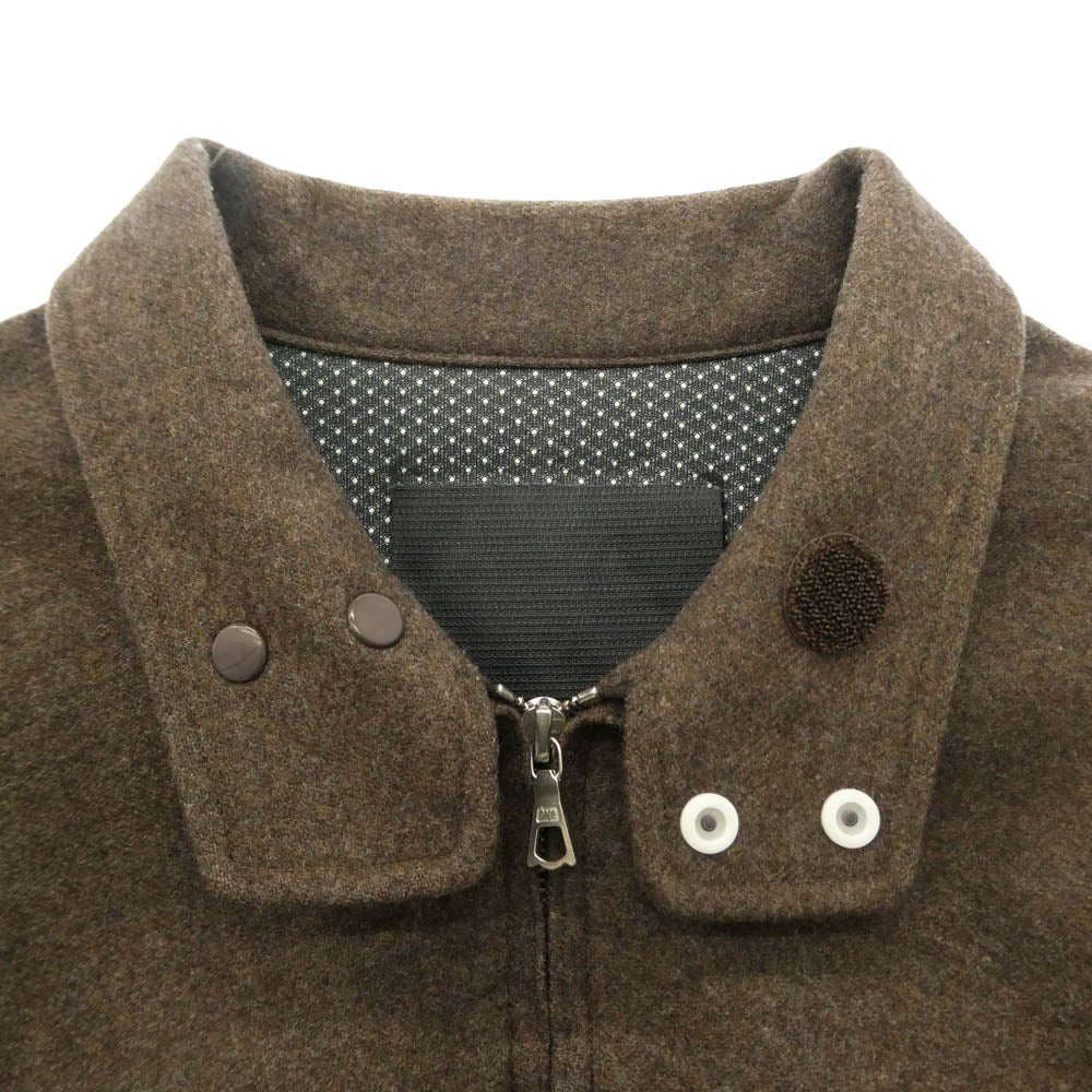 A BATHING APE アベイシングエイプ WINDSTOPPER ジップアップ ブルゾン ジャケット ブラウン系 XL【中古】