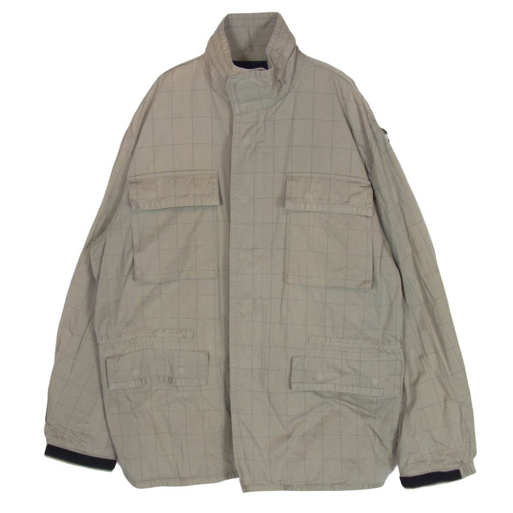 UNDERCOVER アンダーカバー 00AW meltingpot期 ミリタリー フィールド ジャケット アーミー ブルゾン ベージュ系 L【中古】