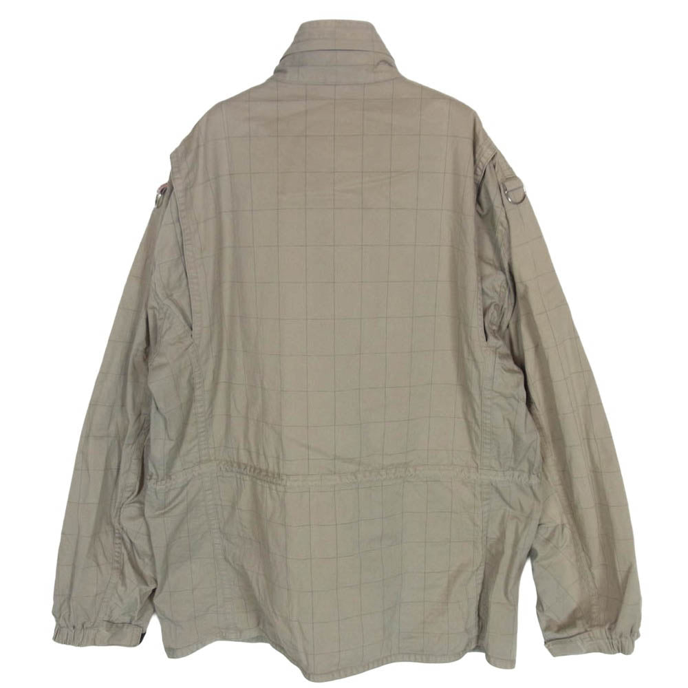 UNDERCOVER アンダーカバー 00AW meltingpot期 ミリタリー フィールド ジャケット アーミー ブルゾン ベージュ系 L【中古】