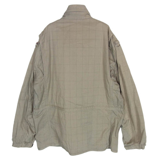 UNDERCOVER アンダーカバー 00AW meltingpot期 ミリタリー フィールド ジャケット アーミー ブルゾン ベージュ系 L【中古】
