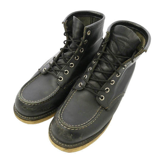 RED WING レッドウィング 8130 アイリッシュセッター 06年製 モックトゥ ブーツ ブラック系 8D【中古】