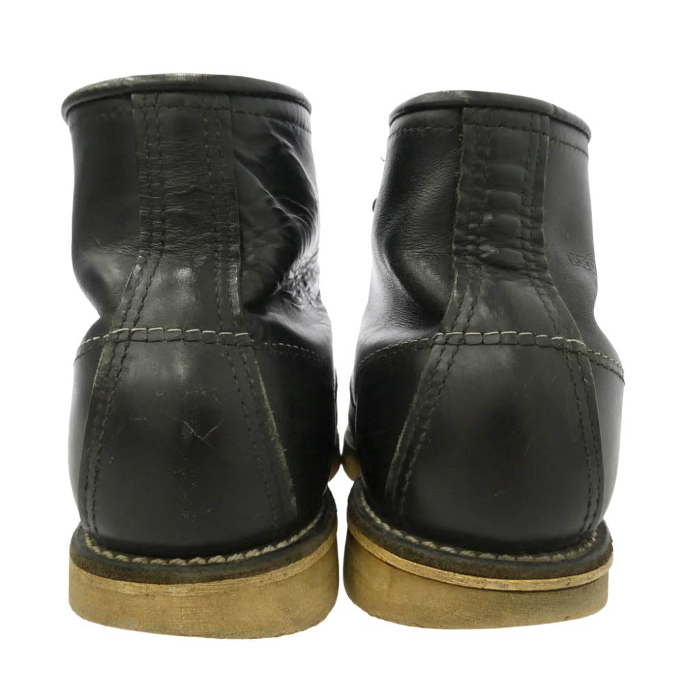 RED WING レッドウィング 8130 アイリッシュセッター 06年製 モックトゥ ブーツ ブラック系 8D【中古】