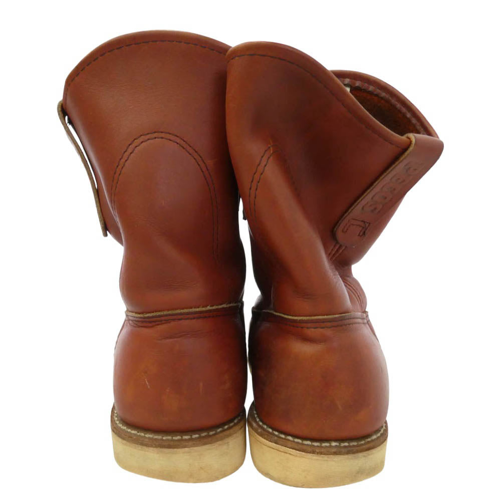 RED WING レッドウィング 8866 08年製 PECOS ペコス ブーツ ブラウン系 7.5E【中古】