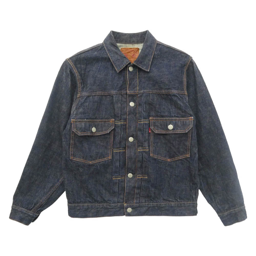 FULLCOUNT フルカウント 2102 Type2 Denim Jacket 13.7oz 濃紺 セカンド デニム ジャケット インディゴブルー系 38【中古】