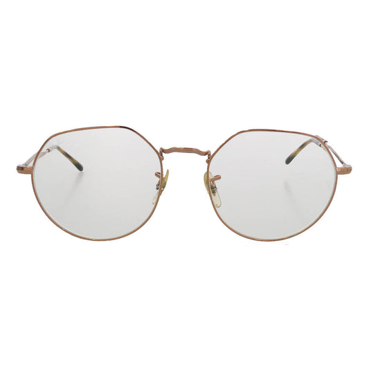 Ray-Ban レイバン RB6465F JACK 眼鏡 メガネ 度入りレンズ ブラウン系 ピンクゴールド系 53□20 145【中古】