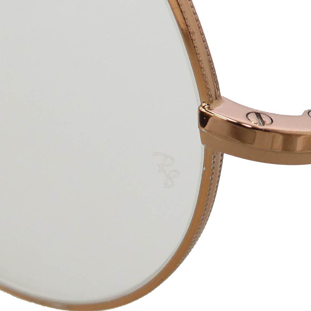Ray-Ban レイバン RB6465F JACK 眼鏡 メガネ 度入りレンズ ブラウン系 ピンクゴールド系 53□20 145【中古】