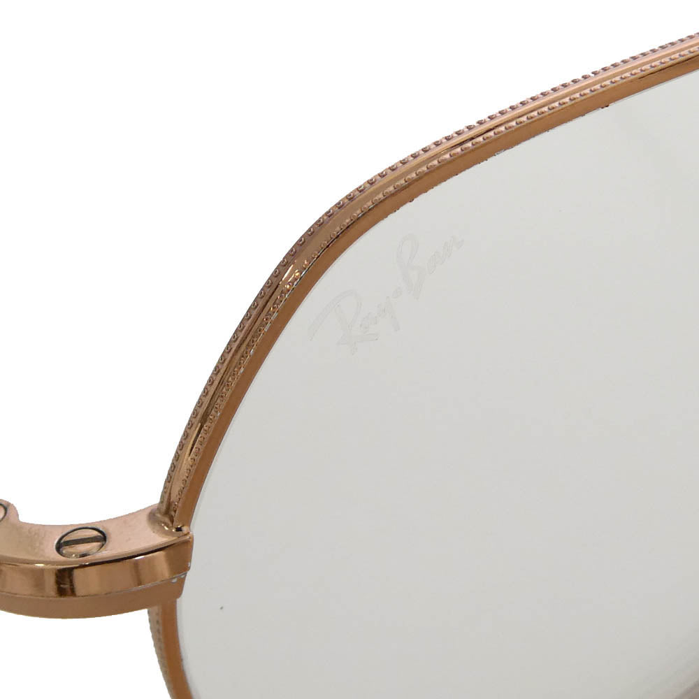 Ray-Ban レイバン RB6465F JACK 眼鏡 メガネ 度入りレンズ ブラウン系 ピンクゴールド系 53□20 145【中古】