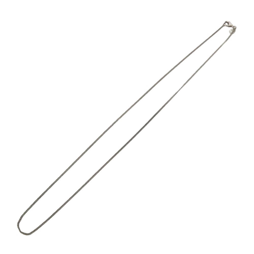 TOM WOOD トムウッド Curb Chain Slim 20.5 inches カーブチェーン スリムネックレス シルバー系【中古】