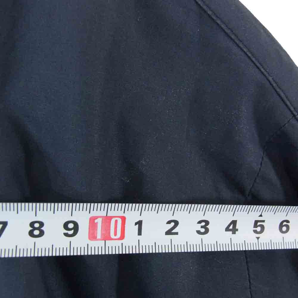 JIL SANDER ジルサンダー 20SS JSMQ420801MQ24260001 Alfred フロントジップ ナイロン ボンバージャケット ネイビー系 44【美品】【中古】