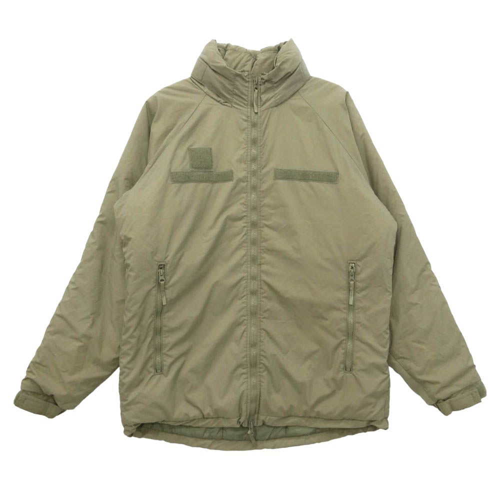 米軍 WILD THINGS社製 USA製 8415-01-538-6278 ECWCS GEN3 LEVEL7 JACKET Sレギュラー カーキ系 S【中古】