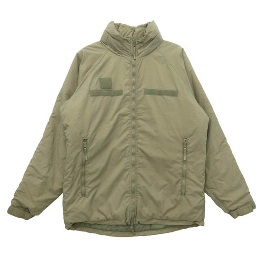 米軍 WILD THINGS社製 USA製 8415-01-538-6278 ECWCS GEN3 LEVEL7 JACKET Sレギュラー カーキ系 S【中古】