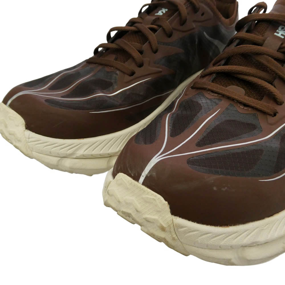 HOKA ONE ONE ホカ オネオネ 1168450 Mafate Speed 4 Lite CWTM マファテ スピード4 ライト ブラウン ブラウン系 28.5cm【中古】