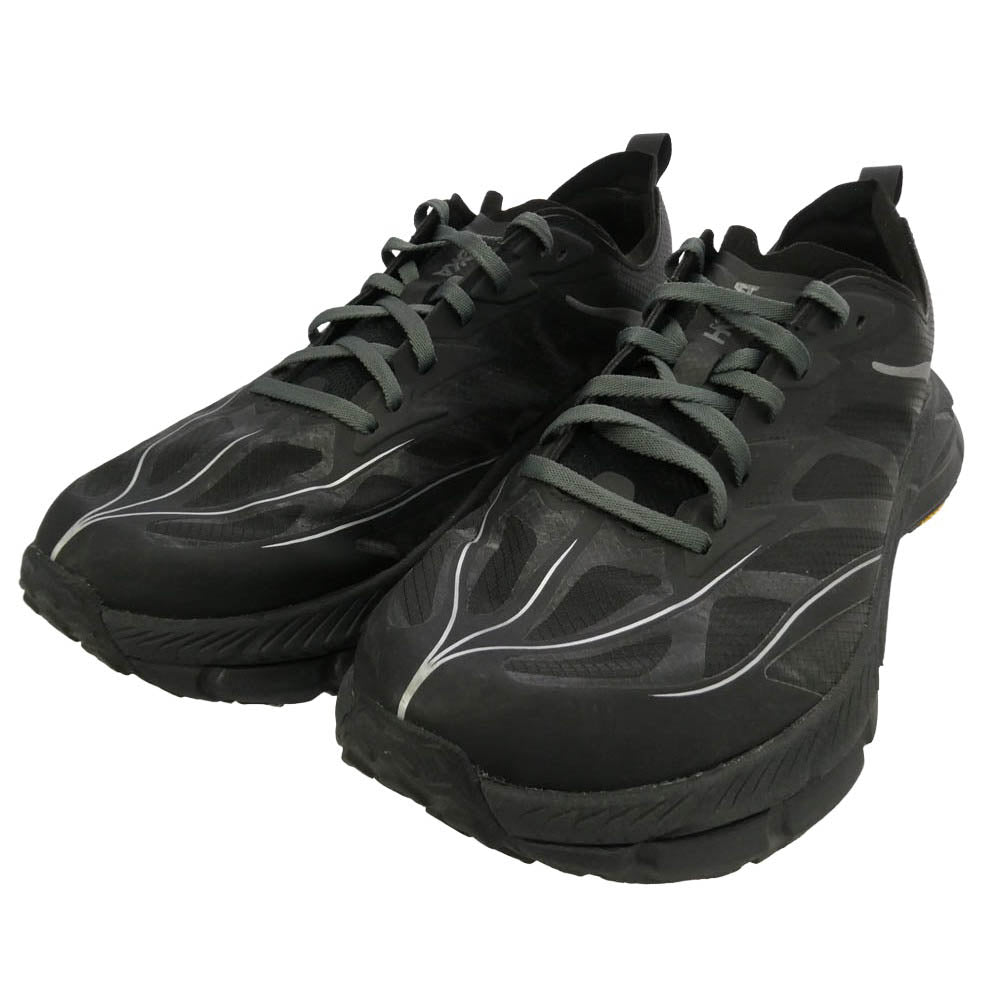 HOKA ONE ONE ホカ オネオネ 1168450 Mafate Speed 4 Lite BCKT マファテ スピード4 ライト ブラック ブラック系 28cm【中古】