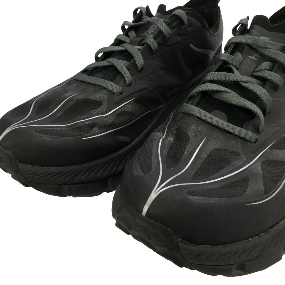 HOKA ONE ONE ホカ オネオネ 1168450 Mafate Speed 4 Lite BCKT マファテ スピード4 ライト ブラック ブラック系 28cm【中古】