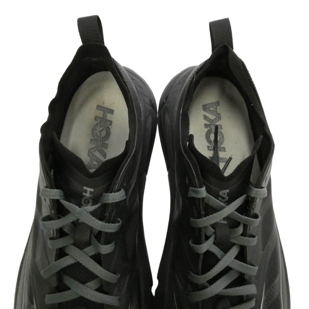 HOKA ONE ONE ホカ オネオネ 1168450 Mafate Speed 4 Lite BCKT マファテ スピード4 ライト ブラック ブラック系 28cm【中古】