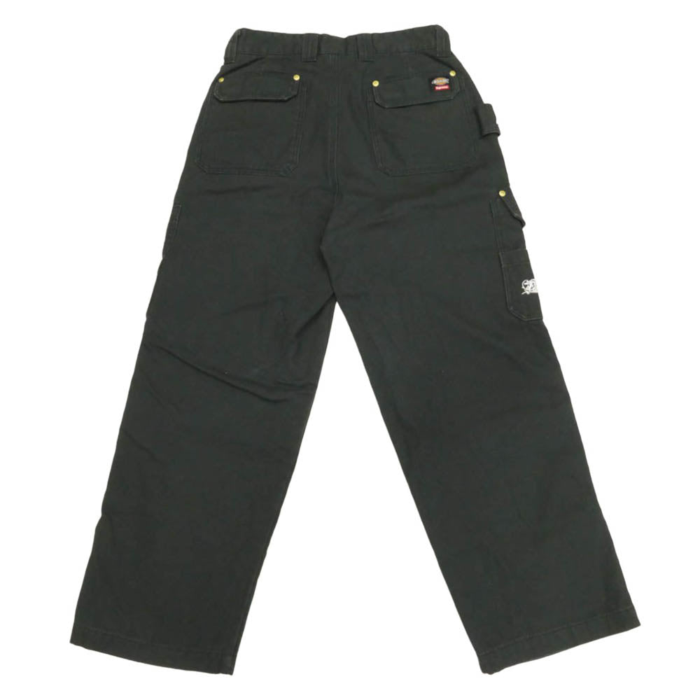 Supreme シュプリーム Dickies ディッキーズ 24AW × Dickies Flannel Lined Cargo Pant ディッキーズ フランネル ライン カーゴ パンツ ブラック系 30【中古】