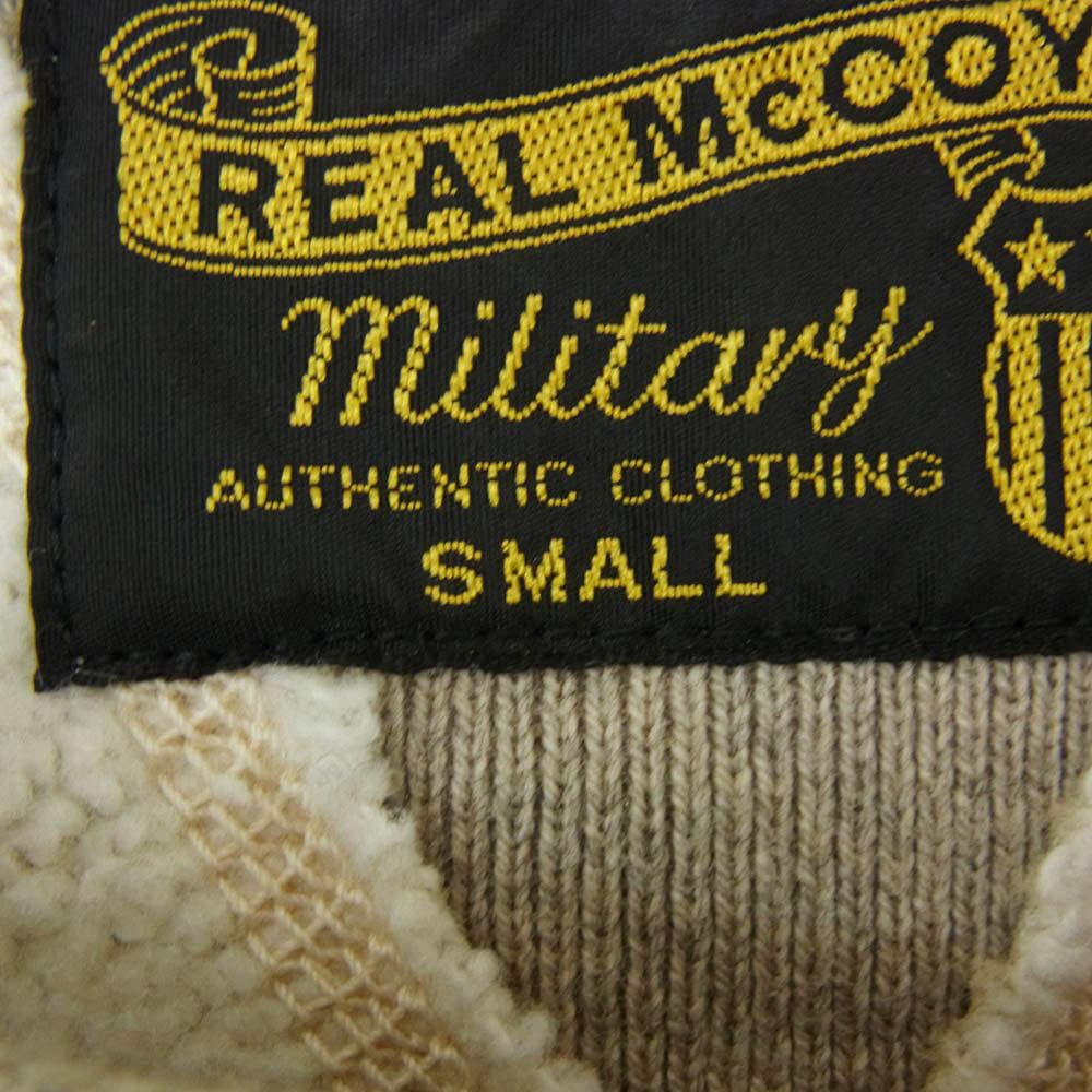 The REAL McCOY'S ザリアルマッコイズ MC17109 MILITARY SWEATSHIRT AIR BOURNE 両V ミリタリー スウェット トレーナー グレー系 S【中古】