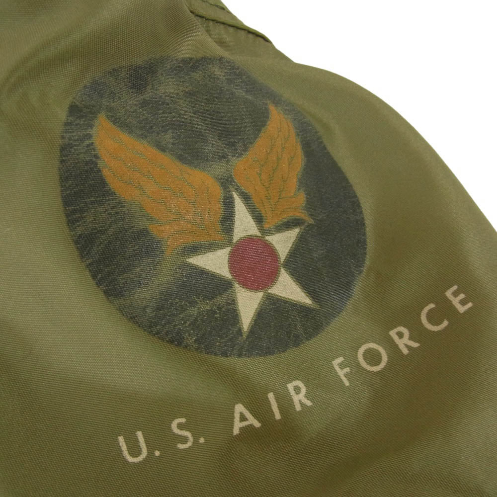 The REAL McCOY'S ザリアルマッコイズ MIL-J-5391 L-2B US AIR FORCE フライトジャケット モスグリーン系 36【中古】