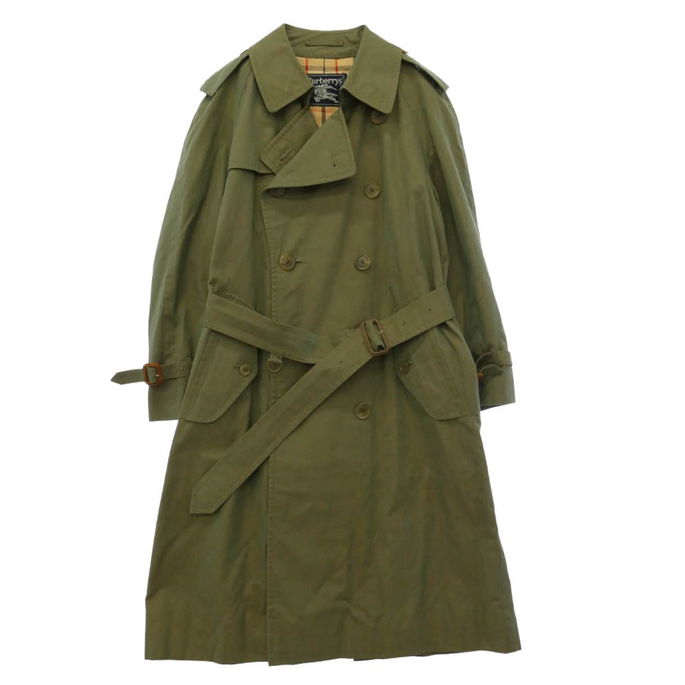 BURBERRY バーバリー WR083-902-79 オールド ヴィンテージ Burberrys 三陽商会 玉虫 裏地ノバチェック トレンチコート 玉虫色系 M【中古】