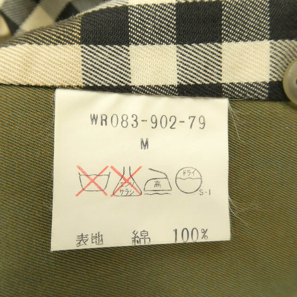 BURBERRY バーバリー WR083-902-79 オールド ヴィンテージ Burberrys 三陽商会 玉虫 裏地ノバチェック トレンチコート 玉虫色系 M【中古】