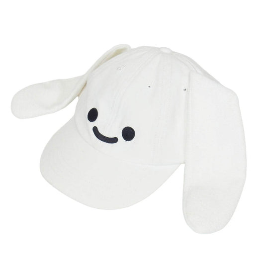 キューン Rabbit Eared Cap ウサギの耳付きキャップ ホワイト系 ONE【中古】