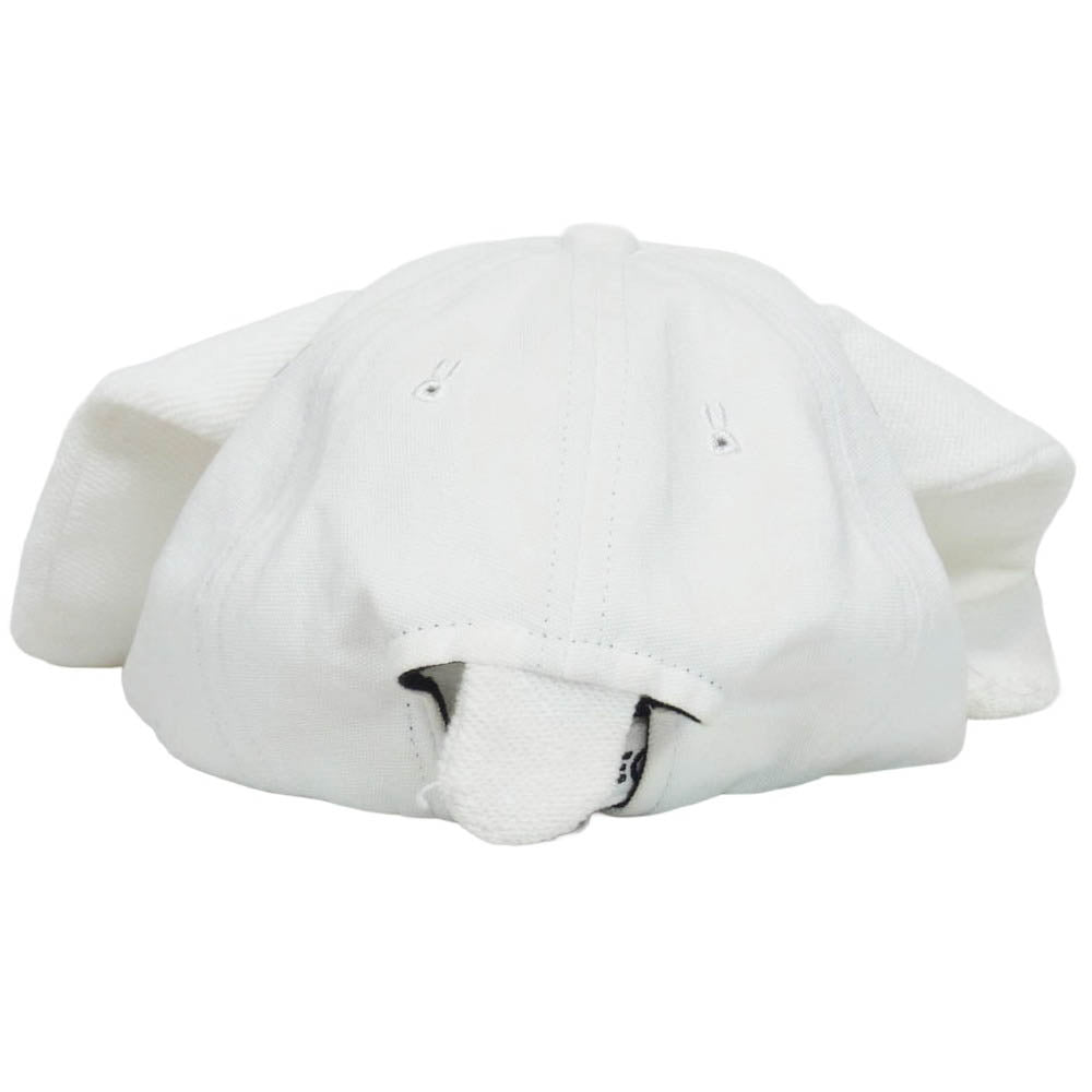 キューン Rabbit Eared Cap ウサギの耳付きキャップ ホワイト系 ONE【中古】