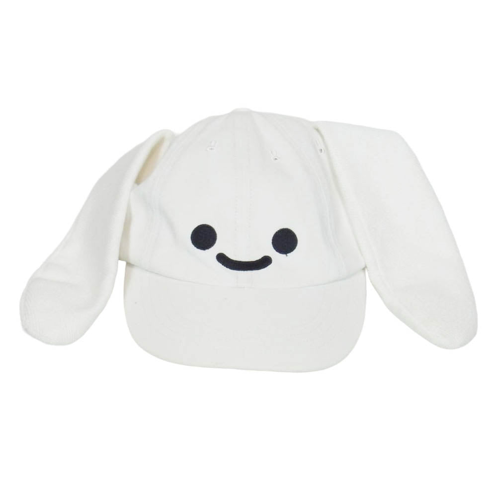 キューン Rabbit Eared Cap ウサギの耳付きキャップ ホワイト系 ONE【中古】