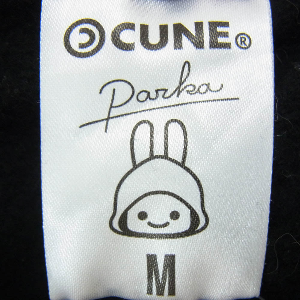 キューン 30th ANNIV PULL PARKA リラックマ グラフィティー プルオーバー パーカー ブラック系 M【中古】