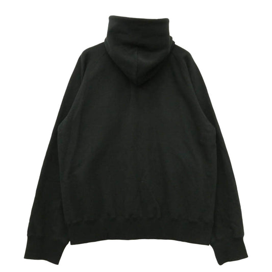 Sacai サカイ Carhartt カーハート 26SS 26-01091S x Carhartt WIP Cotton Jersey Hoodie カーハート コットン ジャージー フーディー ジップアップ パーカー ブラック系 3【中古】