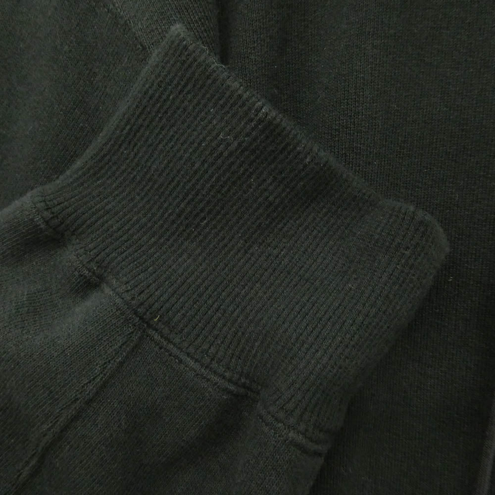 Sacai サカイ Carhartt カーハート 26SS 26-01091S x Carhartt WIP Cotton Jersey Hoodie カーハート コットン ジャージー フーディー ジップアップ パーカー ブラック系 3【中古】