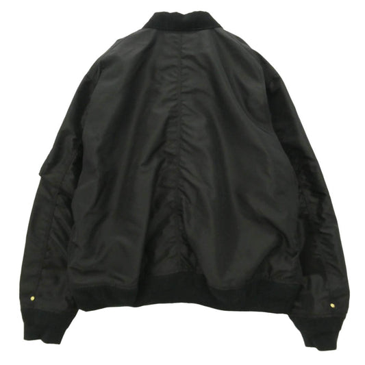 Sacai サカイ Carhartt カーハート 26SS 26-03990M x Carhartt WIP Nylon Twill Duck Blouson カーハート ナイロン ツイル ダック ブルゾン ジャケット ブラック系 3【中古】
