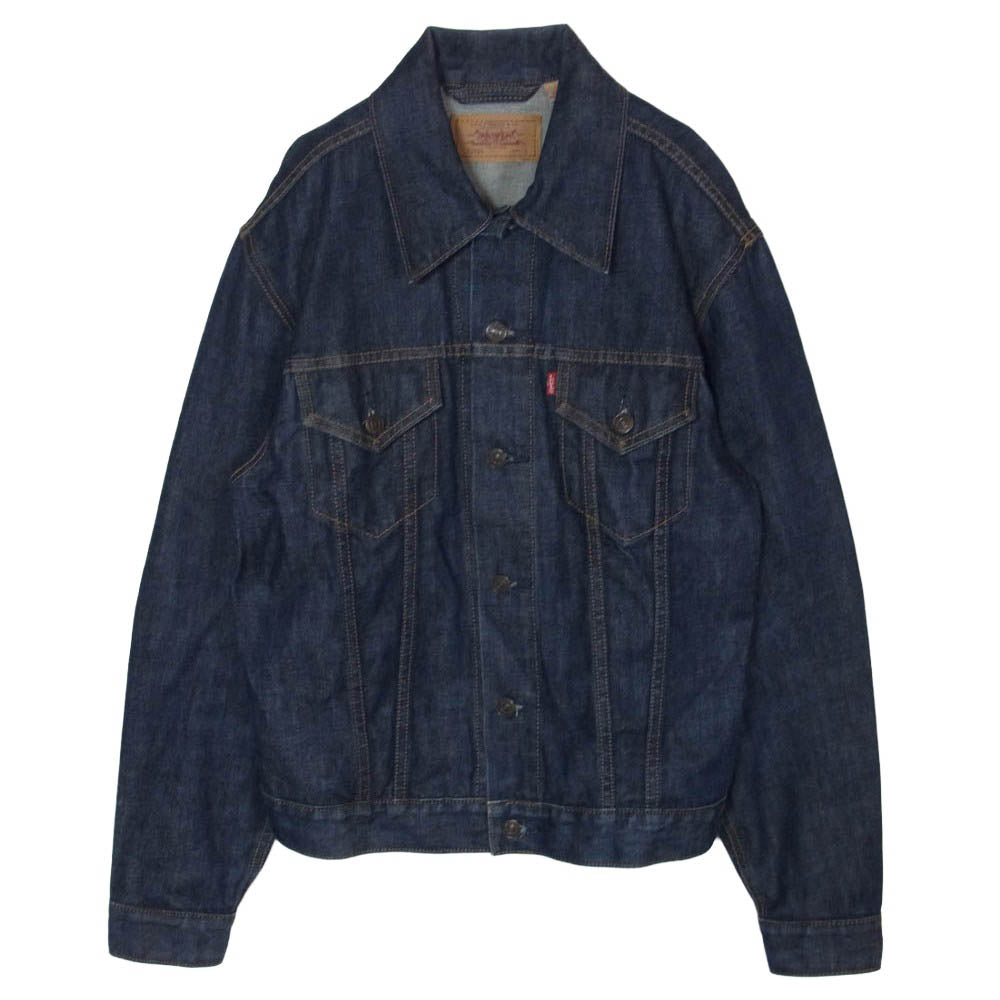 Levi's リーバイス 70500 90s 香港製 70500 デニム ジャケット 濃紺 Gジャン インディゴブルー系 L【中古】