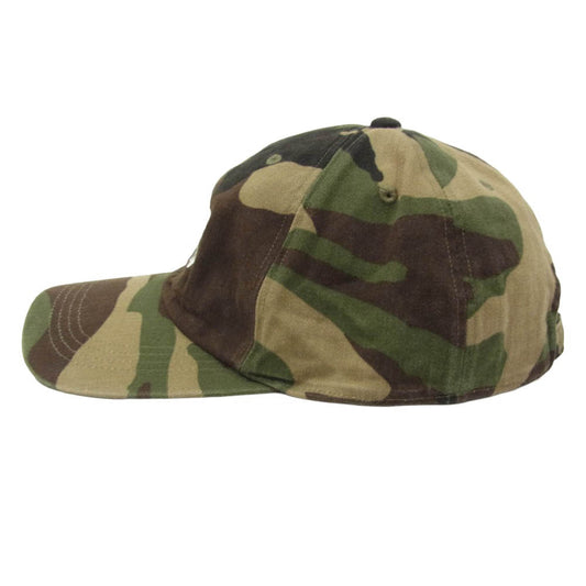 F.C.R.B. エフシーアールビー FCRB-167064 F.C. Real Bristol 6 Panel Cap カモフラ柄 迷彩 ロゴ刺繍 6パネルキャップ カーキ系 F【中古】
