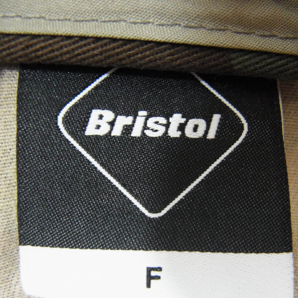F.C.R.B. エフシーアールビー FCRB-167064 F.C. Real Bristol 6 Panel Cap カモフラ柄 迷彩 ロゴ刺繍 6パネルキャップ カーキ系 F【中古】