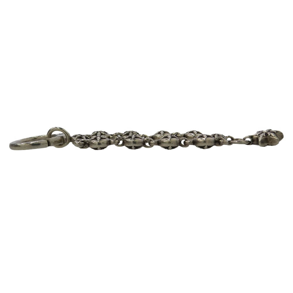 CHROME HEARTS クロムハーツ（原本無） STAR BALL STAR スターボール スターチャーム キーチェーン シルバー系【中古】