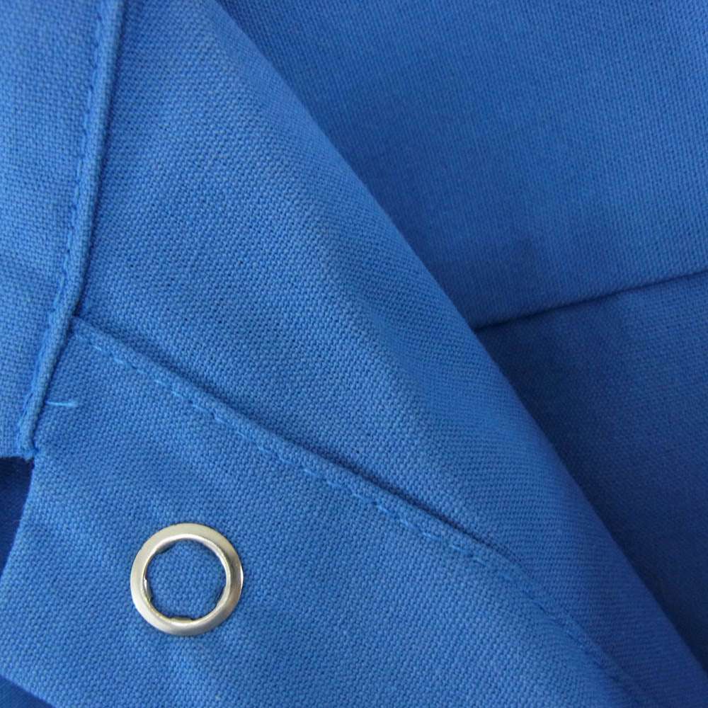 BLUCO WORK GARMENT ブルコ 145-11-109 STANDARD WORK SHIRT L/S スタンダード ワーク オープンカラー 開襟 ロングスリーブ 長袖シャツ ブルー系 L【中古】