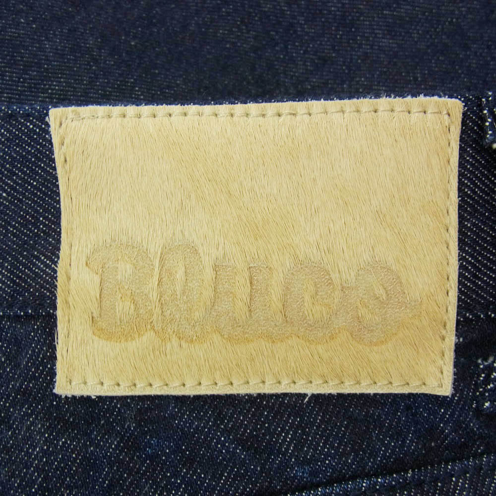 BLUCO WORK GARMENT ブルコ 161-42-004 ワイド デニム パンツ インディゴブルー系 L【中古】