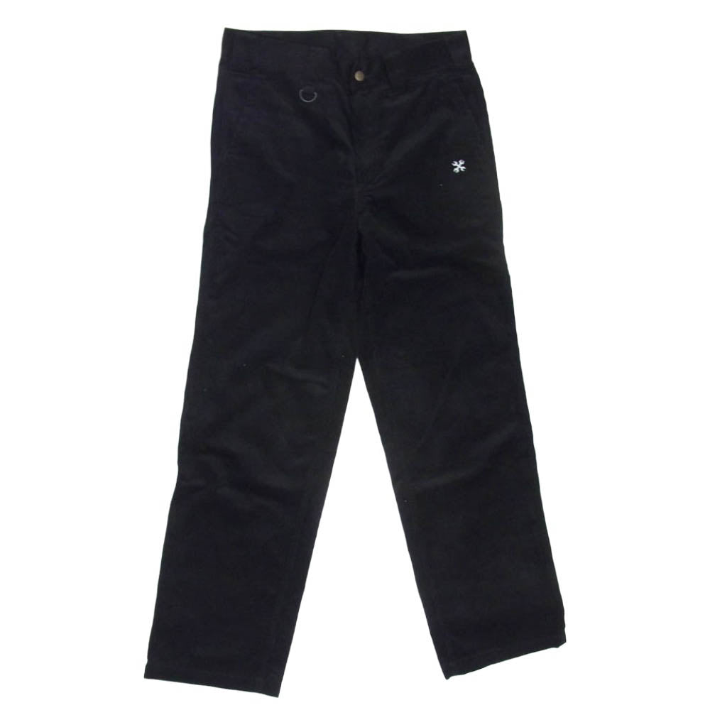 BLUCO WORK GARMENT ブルコ 155-41-036 CORDUROY WORK PANTS コーデュロイ ワーク パンツ ブラック ブラック系 L【中古】
