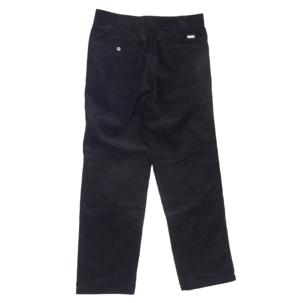BLUCO WORK GARMENT ブルコ 155-41-036 CORDUROY WORK PANTS コーデュロイ ワーク パンツ ブラック ブラック系 L【中古】