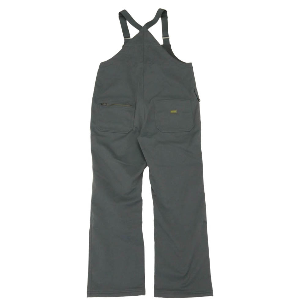 BLUCO WORK GARMENT ブルコ 147-43-006 コットン 裏起毛 オーバーオール サロペット グレー グレー系 L【中古】