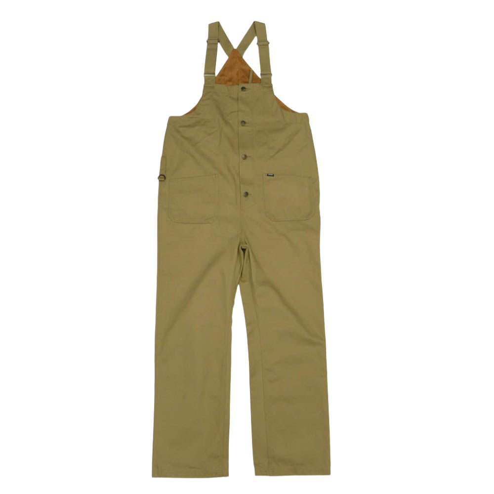 BLUCO WORK GARMENT ブルコ 151-43-150 コットン オーバーオール サロペット カーキ系 L【中古】