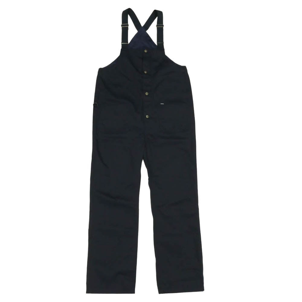 BLUCO WORK GARMENT ブルコ 151-43-150 コットン オーバーオール サロペット ダークネイビー系 L【中古】