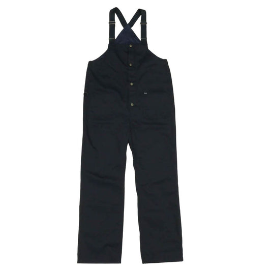 BLUCO WORK GARMENT ブルコ 151-43-150 コットン オーバーオール サロペット ダークネイビー系 L【中古】